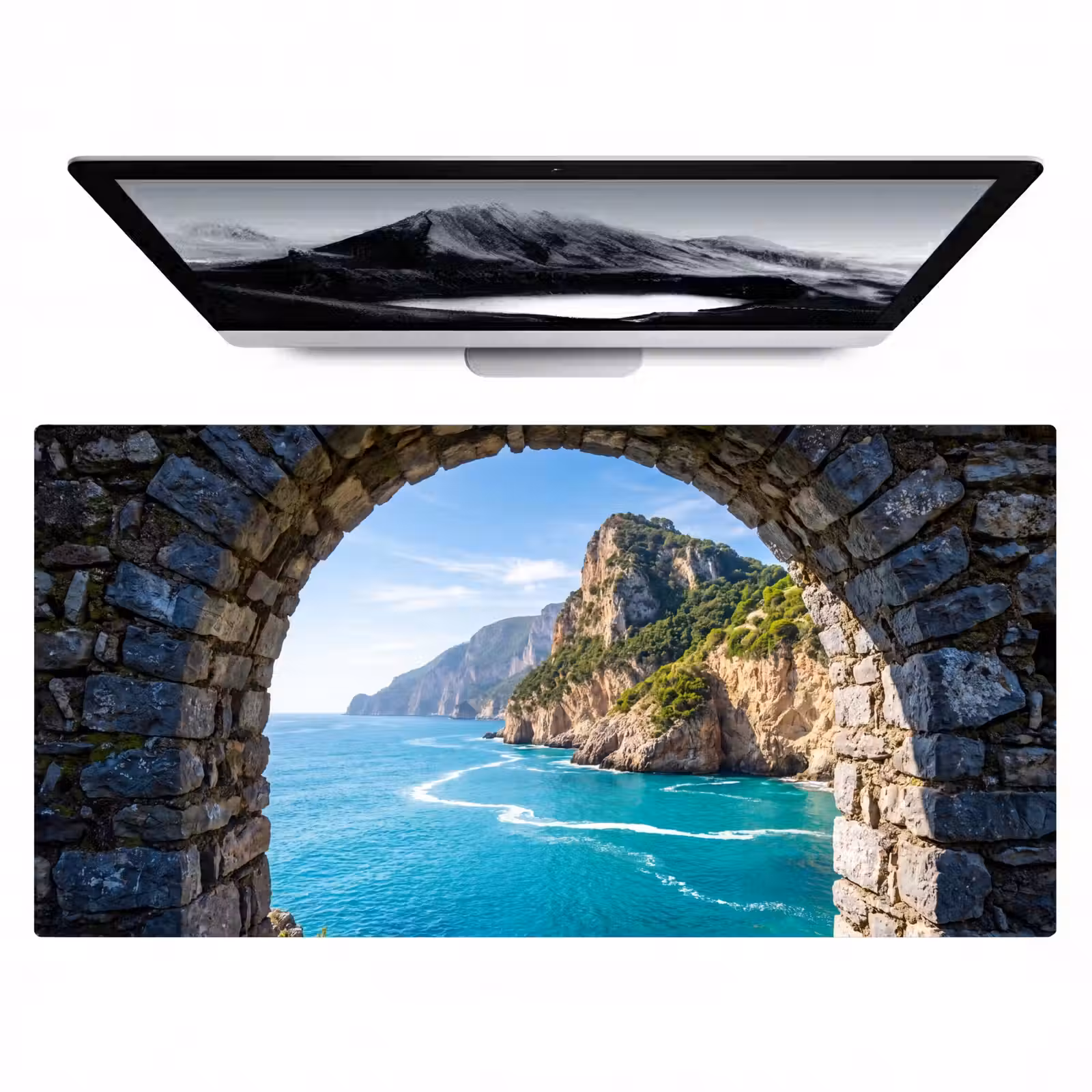 Bureau onderlegger - Boog - Zee - Natuur — 1