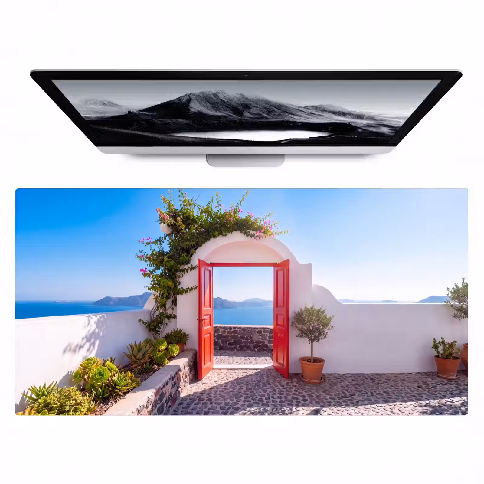 Bureau onderlegger - Deur - Zee - Natuur — 1