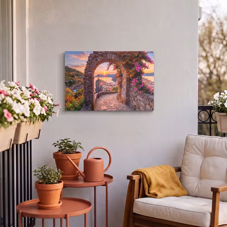 Buiten canvas - Boog - Kust - Zonsondergang — 3
