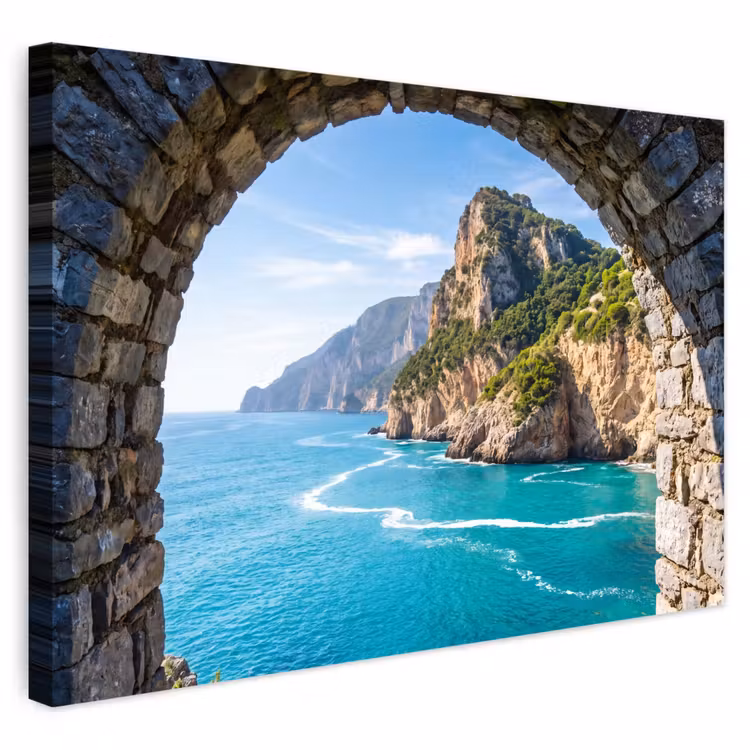 Buiten canvas - Boog - Zee - Natuur — 1