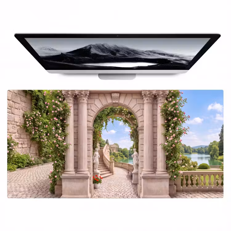 Bureau onderlegger - Architectuur - Tuin - Klassiek — 1