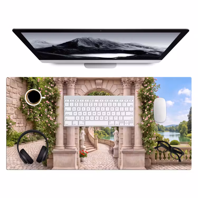 Bureau onderlegger - Architectuur - Tuin - Klassiek — 4