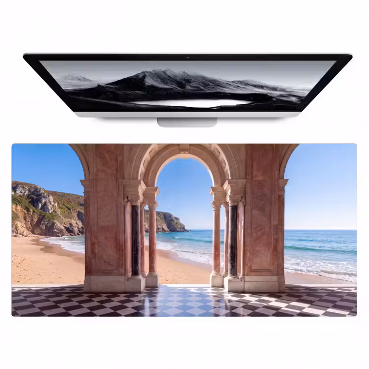 Bureau onderlegger - Boog - Strand - Zee — 1