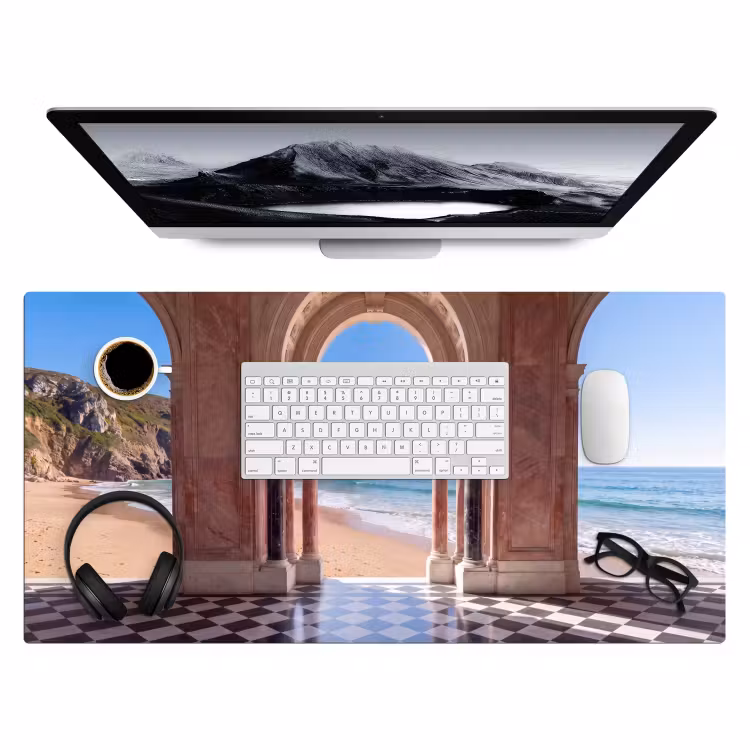 Bureau onderlegger - Boog - Strand - Zee — 4