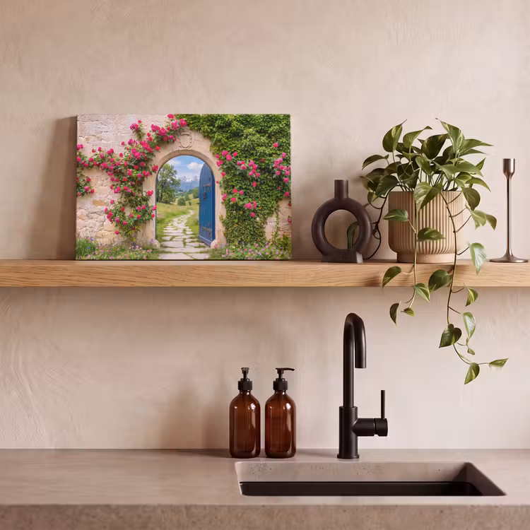 Canvas schilderij - Boog - Landschap - Natuur — 2