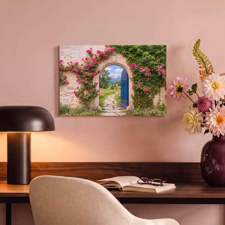 Canvas schilderij - Boog - Landschap - Natuur — 3