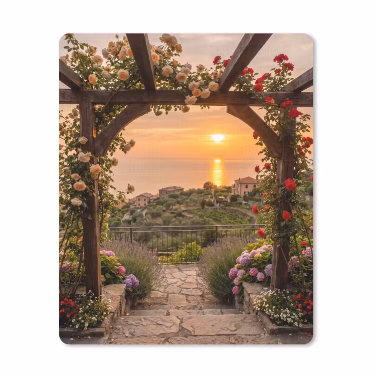 Muismat - Pergola - Zee - Zonsondergang — 1