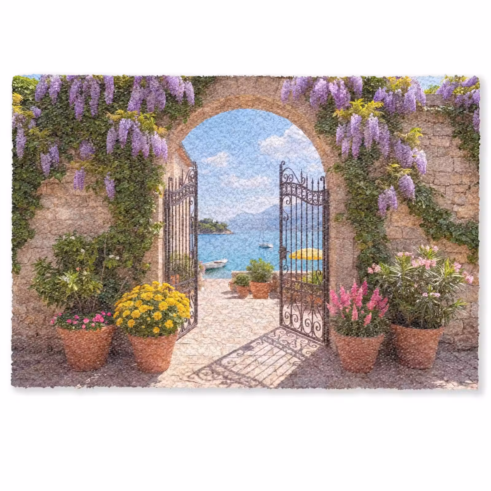 Deurmat - Poort - Zee - Uitzicht — 1