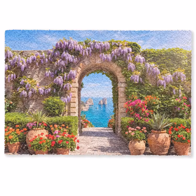 Deurmat - Bloemen - Tuin - Landschap — 1