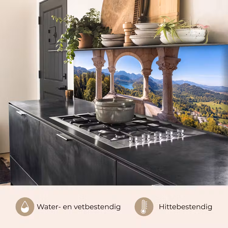 Keuken achterwand - Boog - Uitzicht - Landschap — 5
