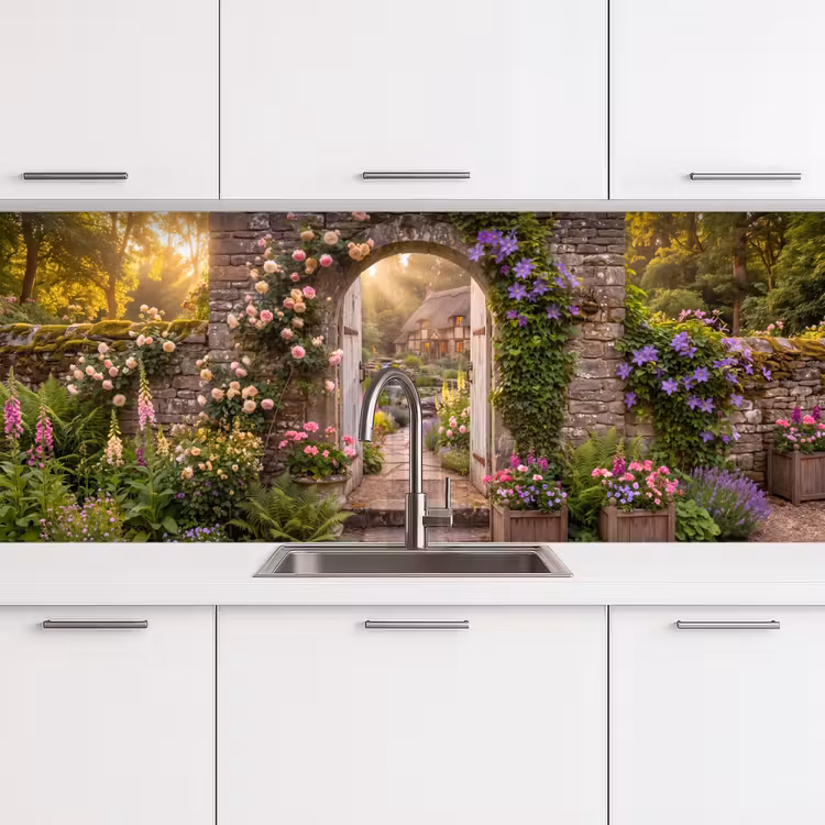 Keuken achterwand - Huis - Tuin - Natuur — 4