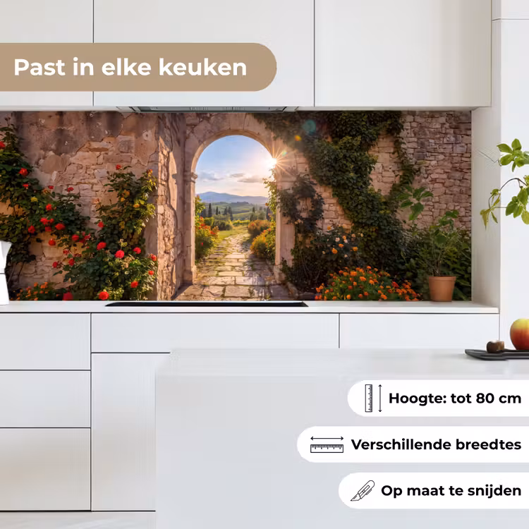 Keuken achterwand - Pad - Tuin - Zonnig — 7
