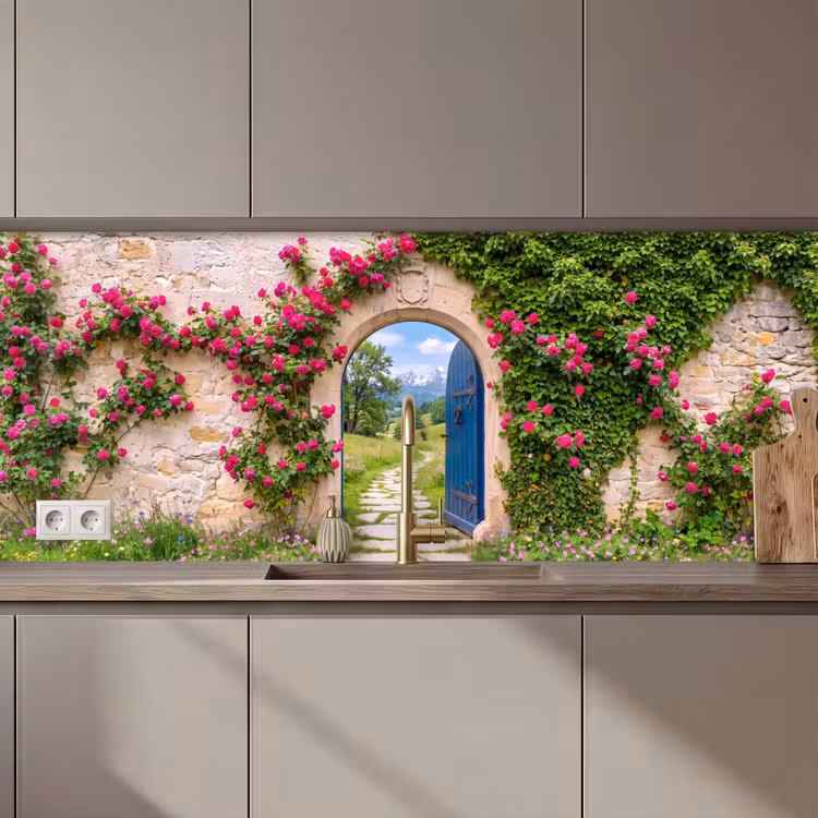 Keuken achterwand - Boog - Landschap - Natuur — 1