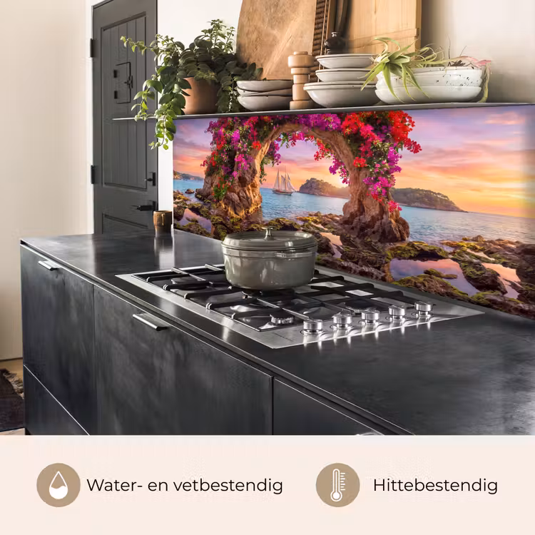 Keuken achterwand - Zeilboot - Kust - Natuur — 5
