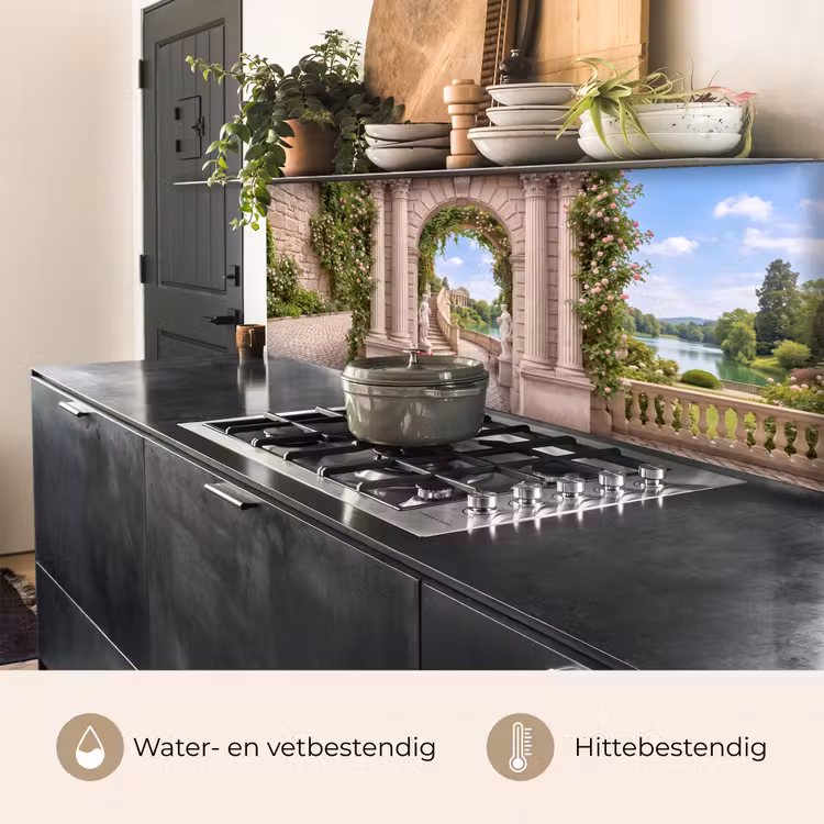 Keuken achterwand - Architectuur - Tuin - Klassiek — 5
