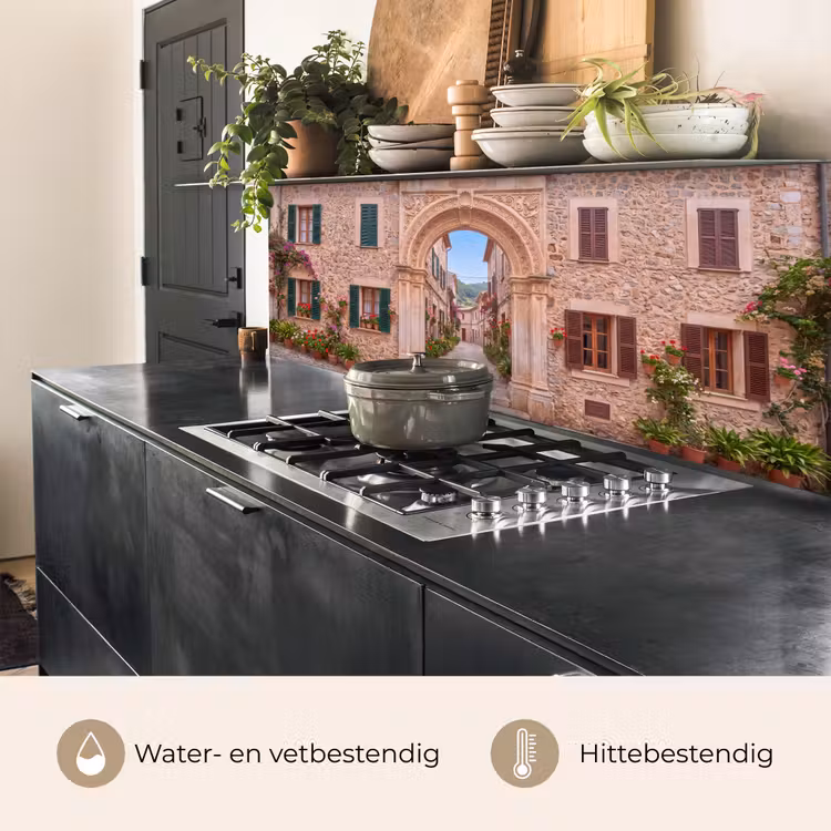 Keuken achterwand - Boog - Straat - Dorp — 5