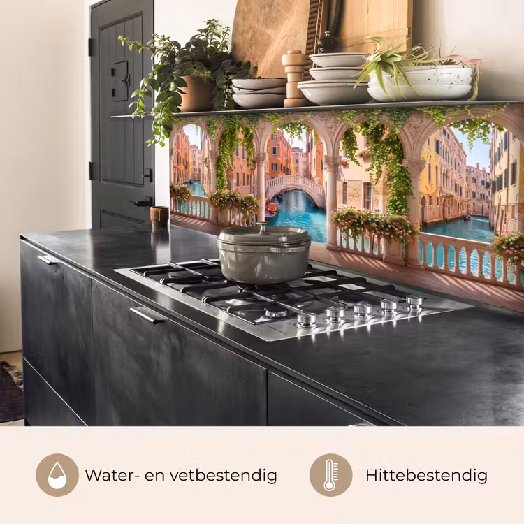 Keuken achterwand - Gracht - Stad - Architectuur — 5
