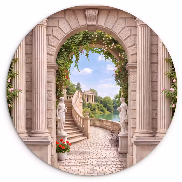 Muurcirkel - Architectuur - Tuin - Klassiek — 1