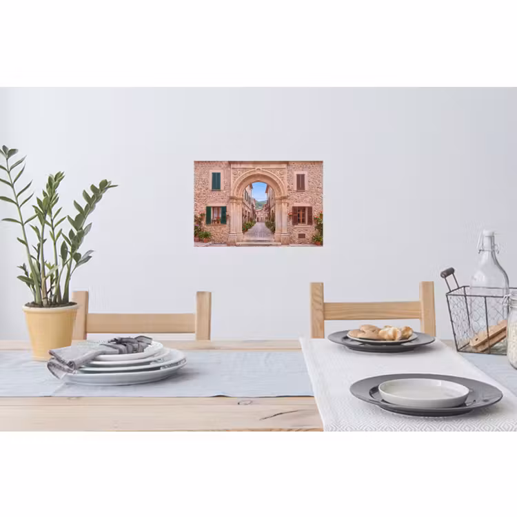 Muursticker - Boog - Straat - Dorp — 3
