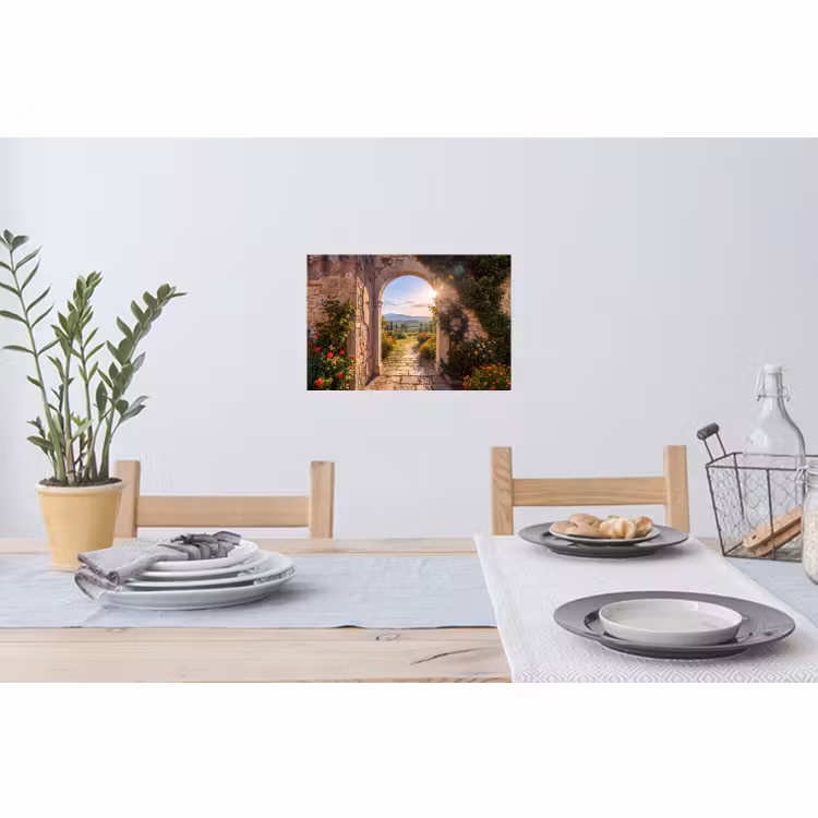 Muursticker - Pad - Tuin - Zonnig — 3