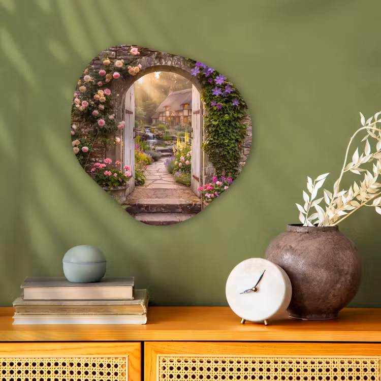 Organisch schilderij forex - Huis - Tuin - Natuur — 2