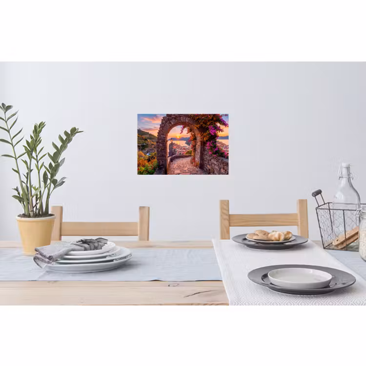 Muursticker - Boog - Kust - Zonsondergang — 3