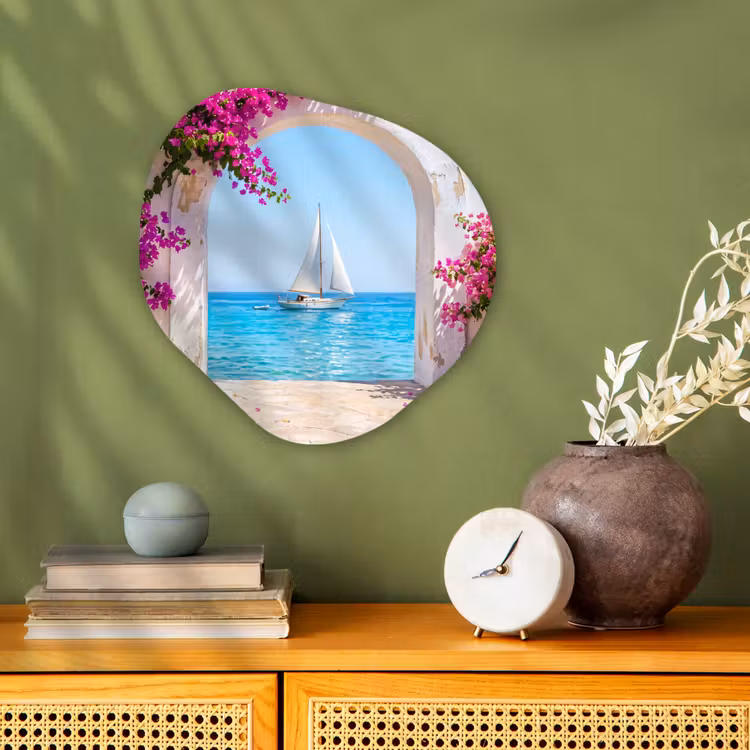 Organisch schilderij forex - Bloemen - Zee - Zomer — 2