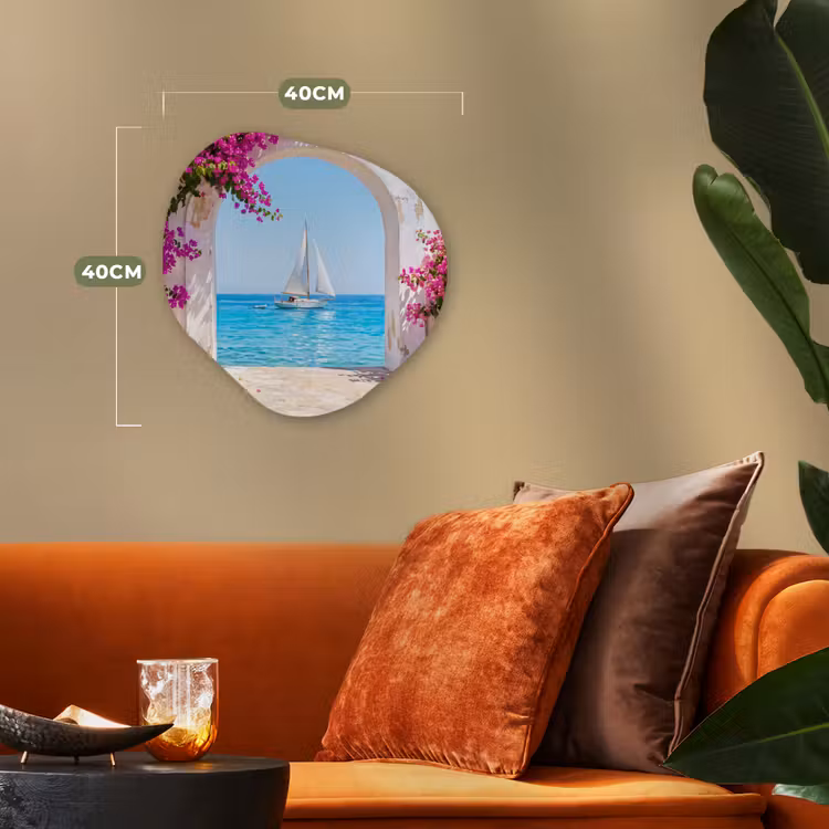 Organisch schilderij forex - Bloemen - Zee - Zomer — 4