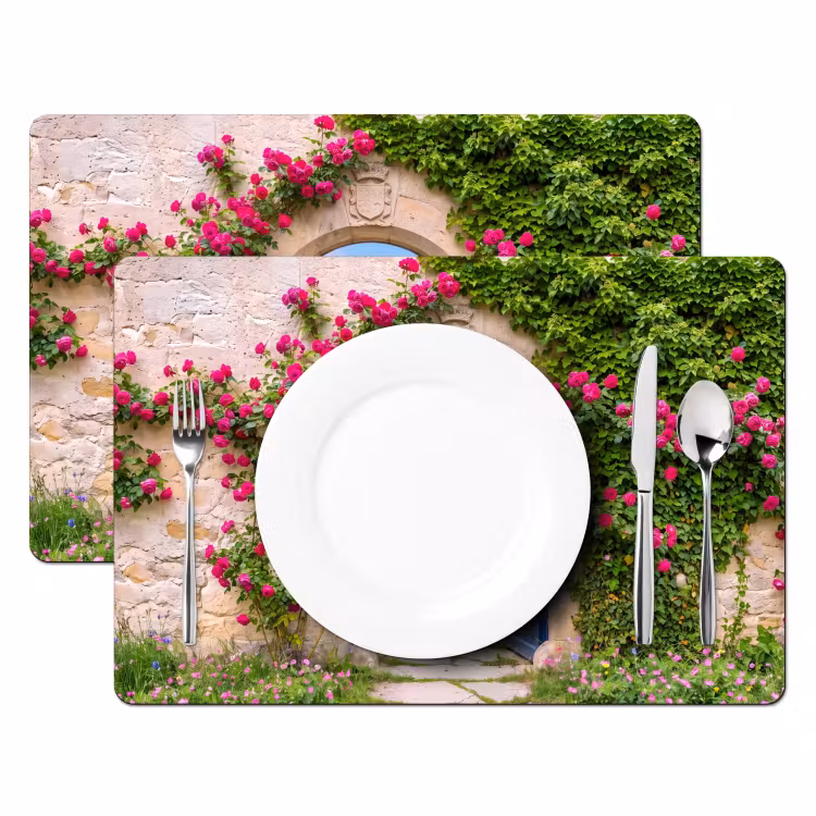 Placemat - 6 stuks - Boog - Landschap - Natuur — 2