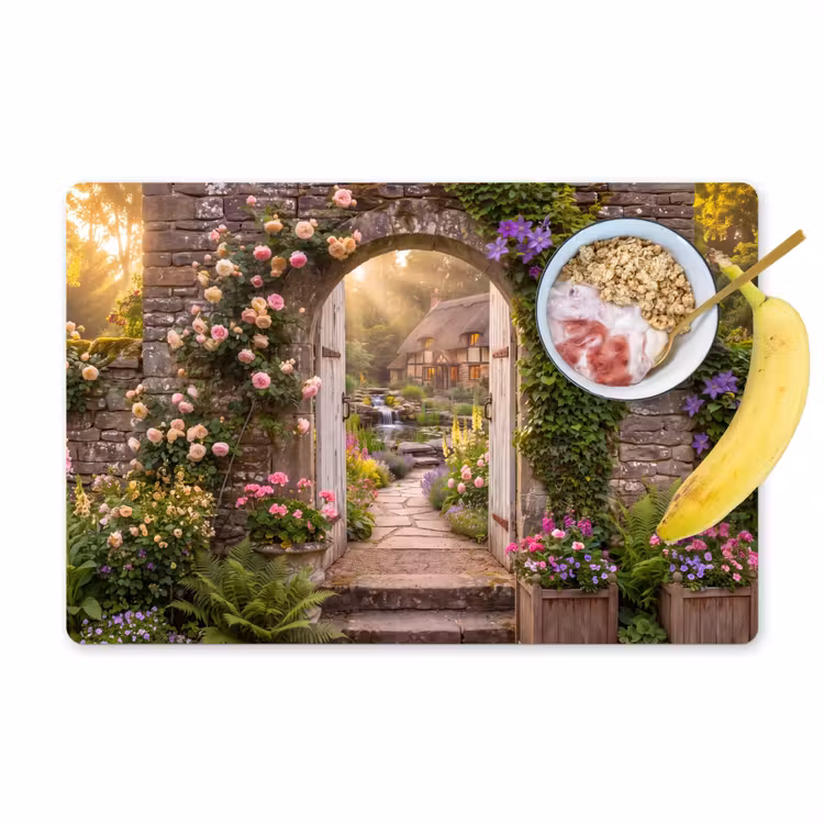 Placemat - 6 stuks - Huis - Tuin - Natuur — 1