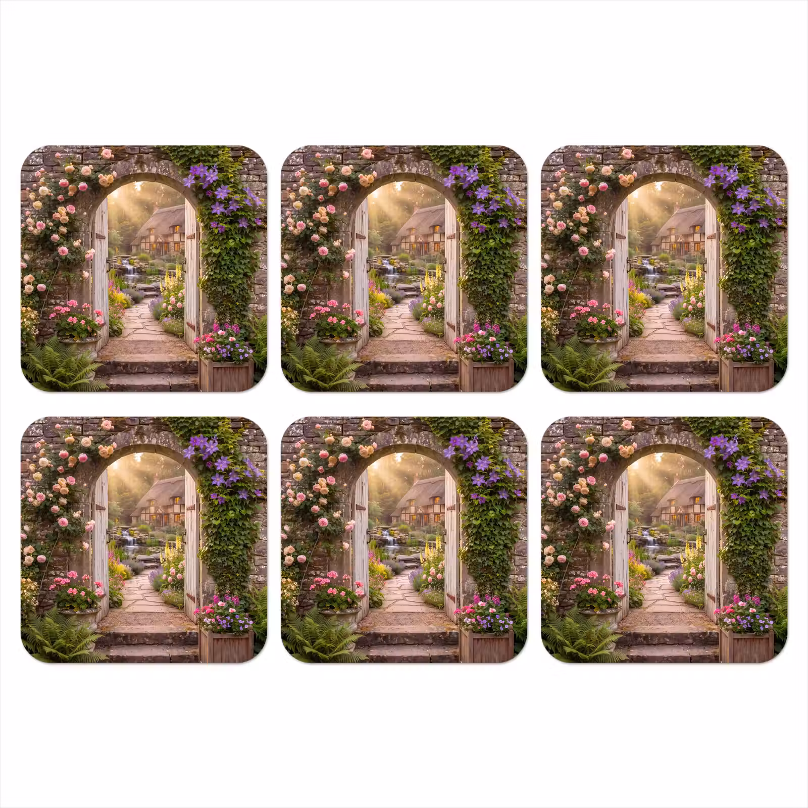 Onderzetter - Huis - Tuin - Natuur — 1
