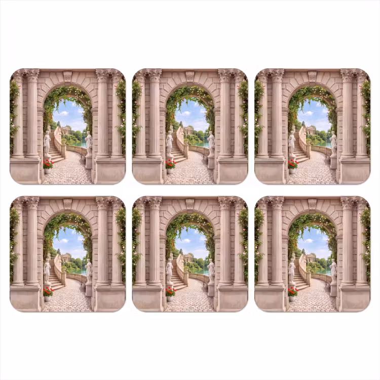 Onderzetter - Architectuur - Tuin - Klassiek — 1