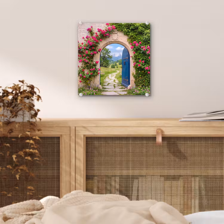 Glas schilderij - Boog - Landschap - Natuur — 5