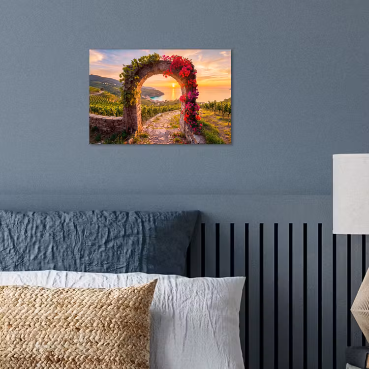 Poster - Boog - Zonsondergang - Kust — 3