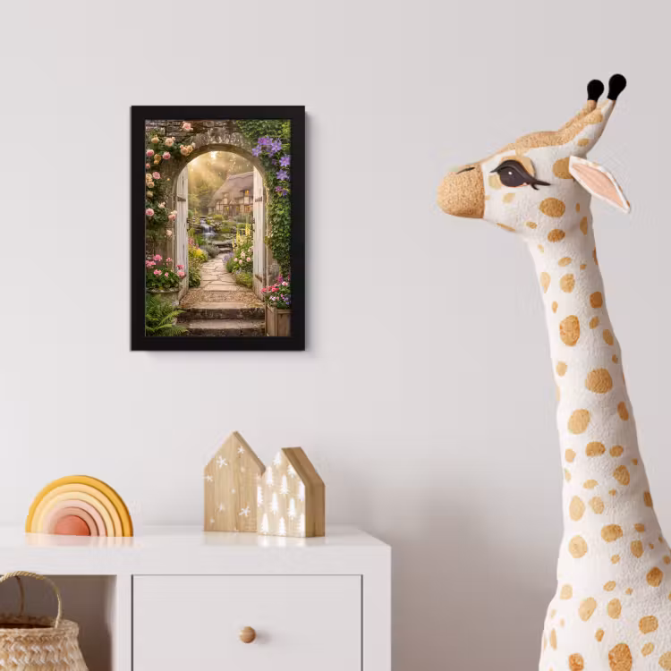 Poster met lijst - Huis - Tuin - Natuur — 5