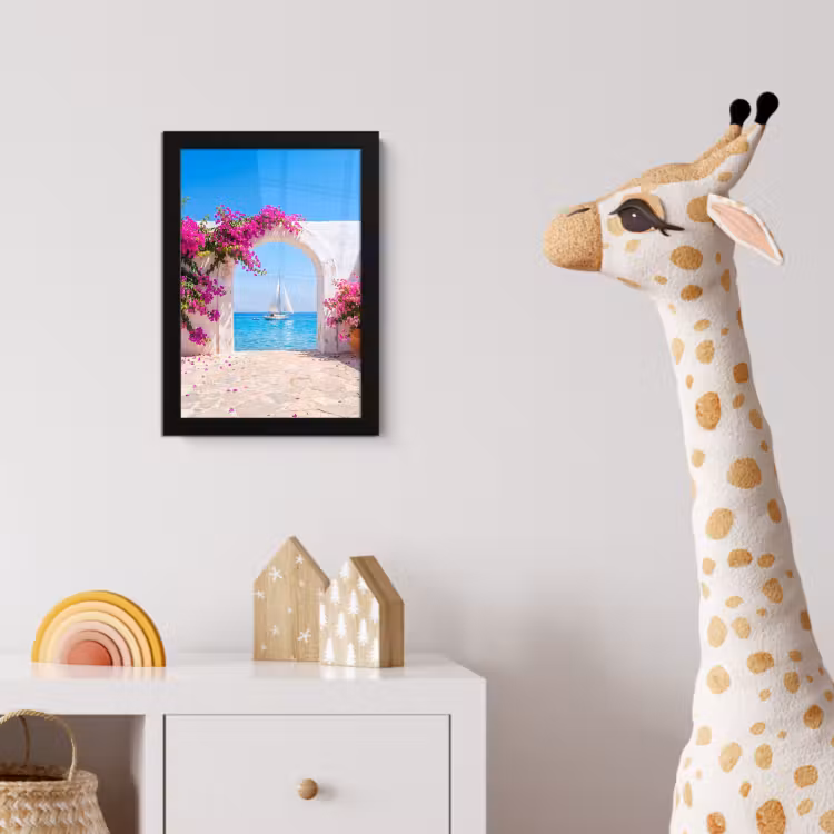 Poster met lijst - Bloemen - Zee - Zomer — 5