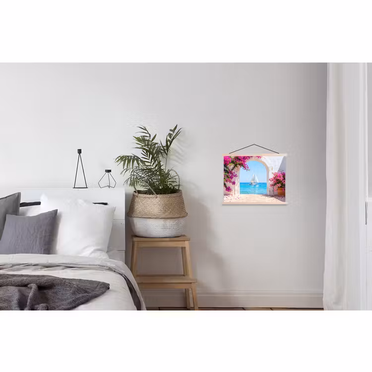 Schoolplaat - Bloemen - Zee - Zomer — 2