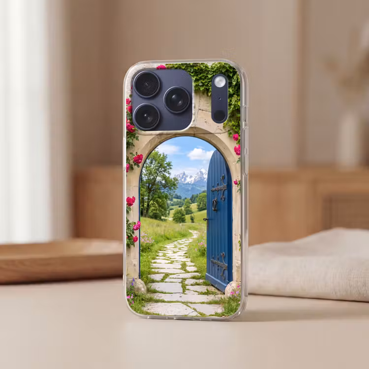 Telefoonhoesje - Boog - Landschap - Natuur — 3