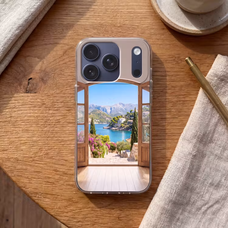 Telefoonhoesje - Uitzicht - Baai - Natuur — 2