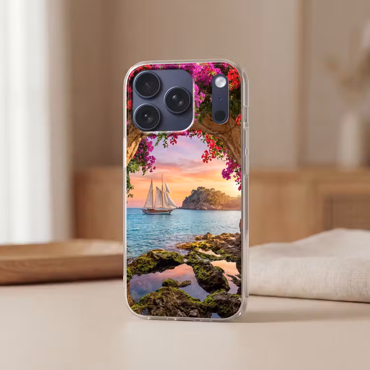 Telefoonhoesje - Zeilboot - Kust - Natuur — 3