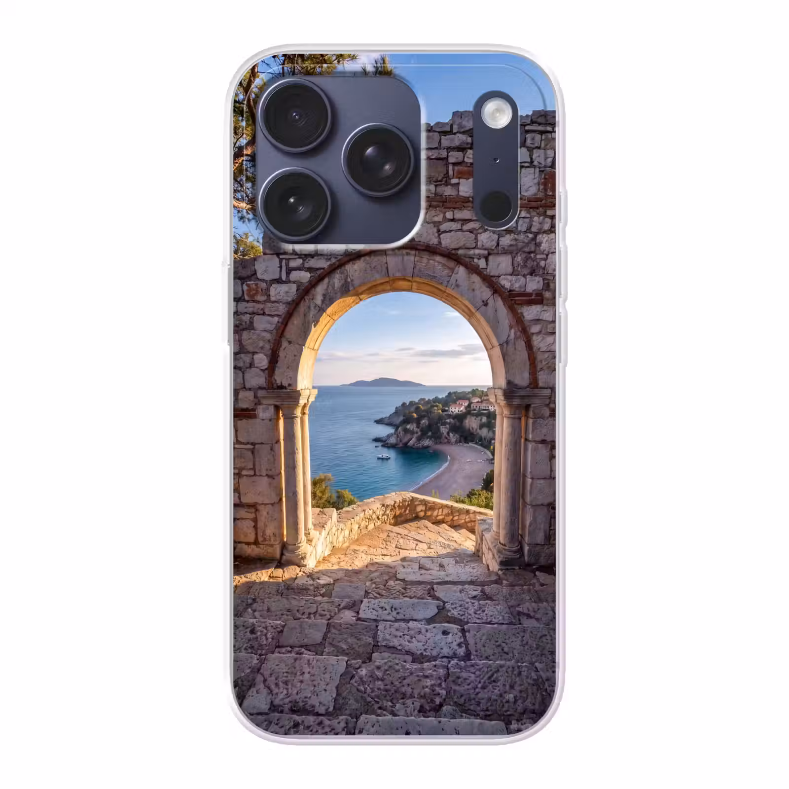Telefoonhoesje - Boog - Kust - Natuur — 1