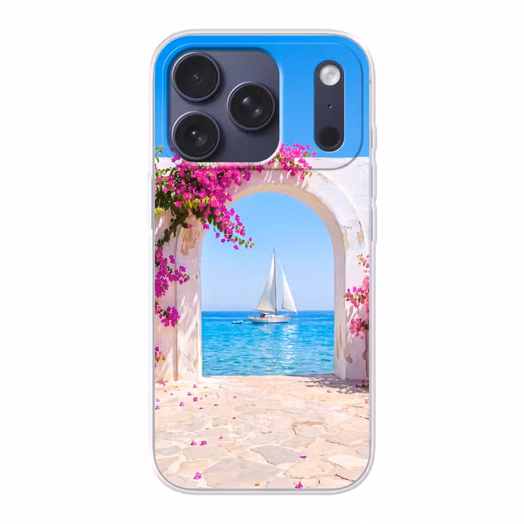 Telefoonhoesje - Bloemen - Zee - Zomer — 1