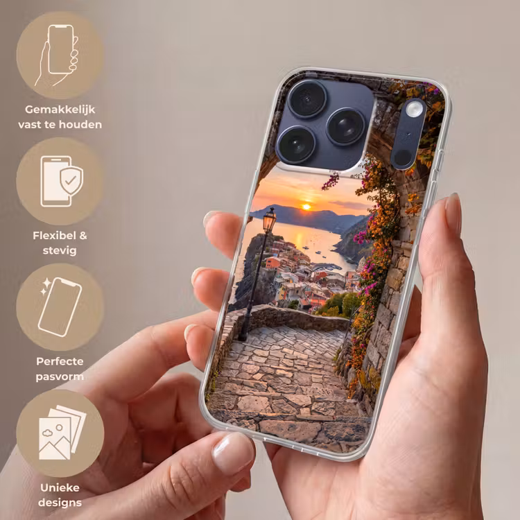 Telefoonhoesje - Boog - Kust - Zonsondergang — 4