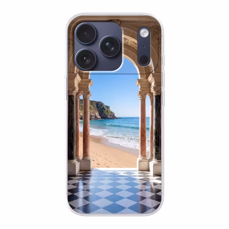 Telefoonhoesje - Boog - Strand - Zee — 1