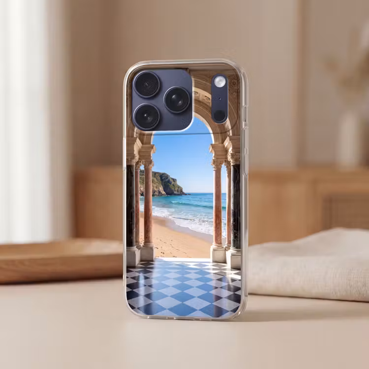 Telefoonhoesje - Boog - Strand - Zee — 3