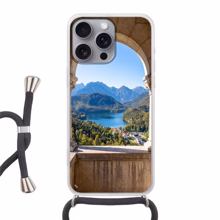 Telefoonhoesje met koord - Boog - Uitzicht - Landschap — 1