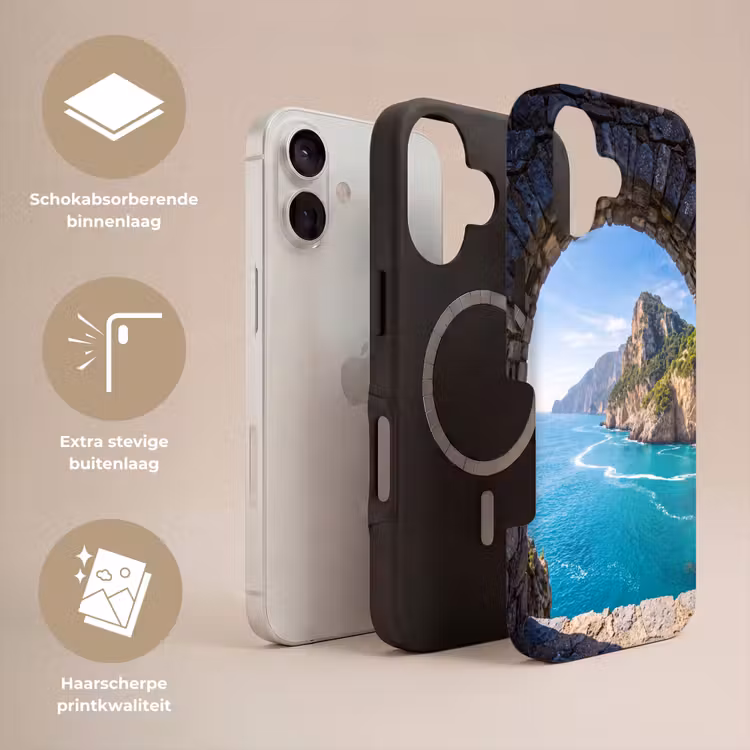 Telefoonhoesje Toughcase - Boog - Zee - Natuur — 3