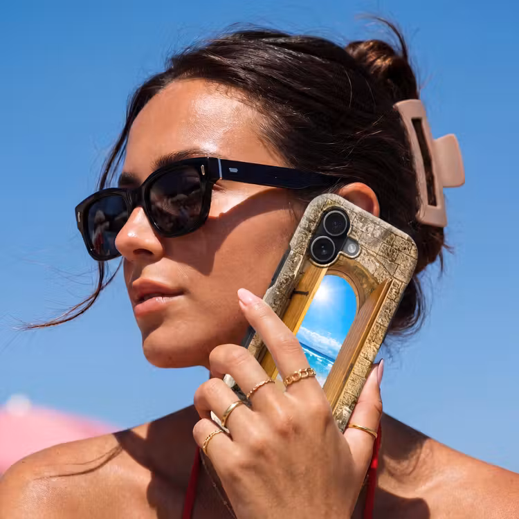 Telefoonhoesje Toughcase - Deur - Strand - Zee — 6