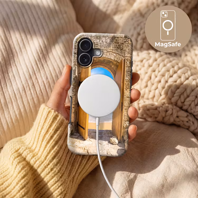 Telefoonhoesje Toughcase - Deur - Strand - Zee — 8