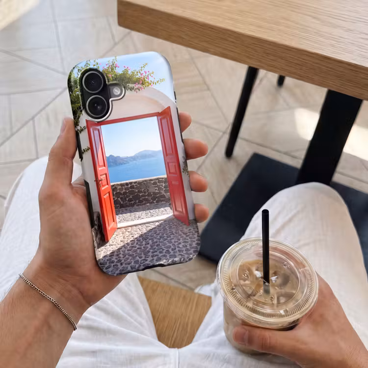 Telefoonhoesje Toughcase - Deur - Zee - Natuur — 4